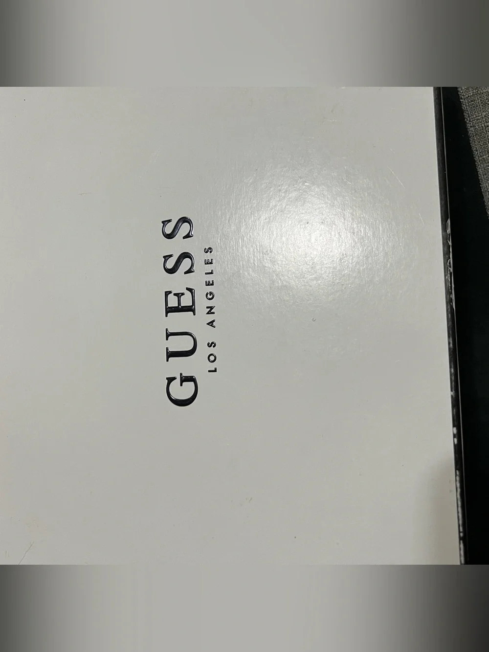 Guess Black Espadrille Wedge Sandals with Gold G Logo